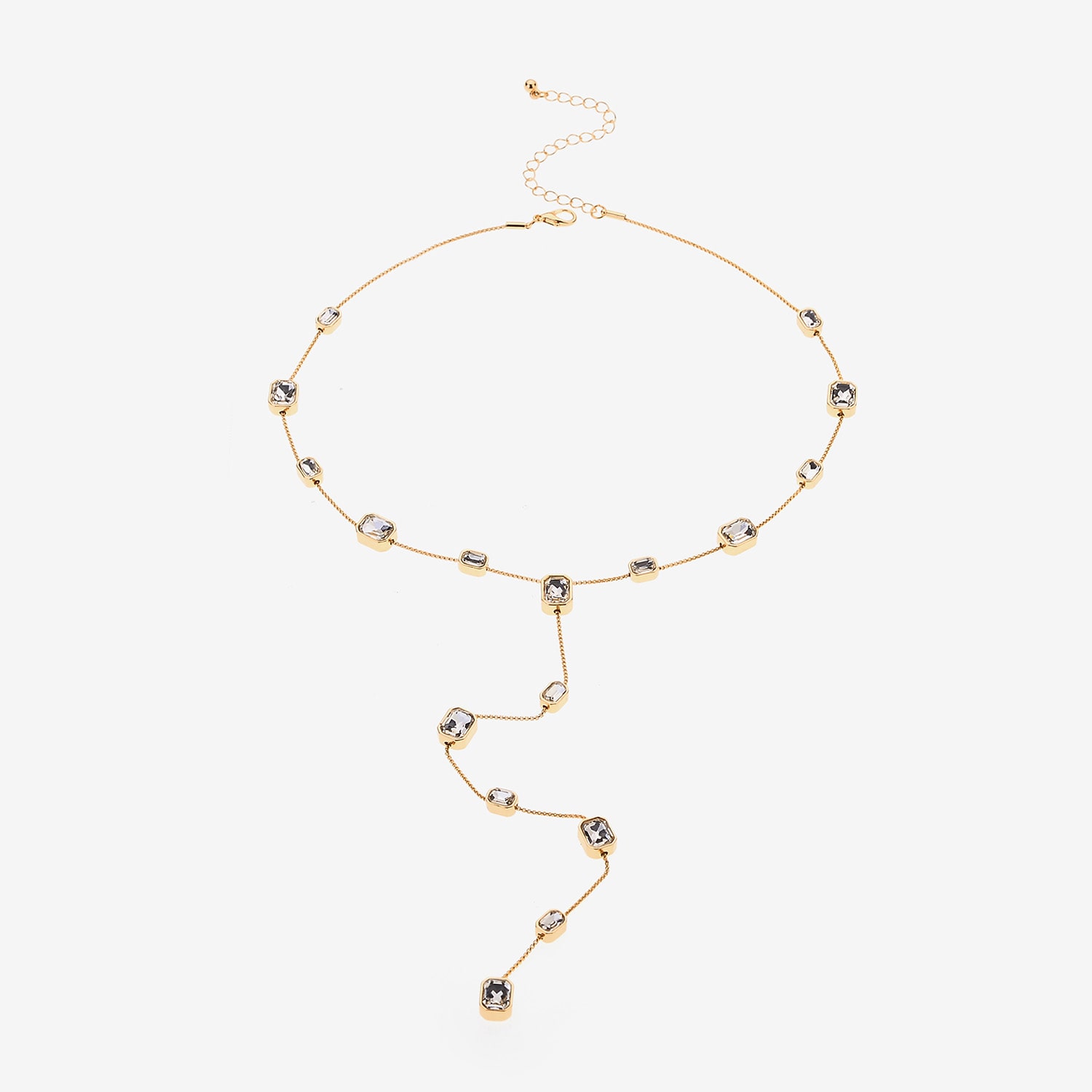 Bijoux Bar Womens 10K Gold 20 Inch Link Chain Necklace