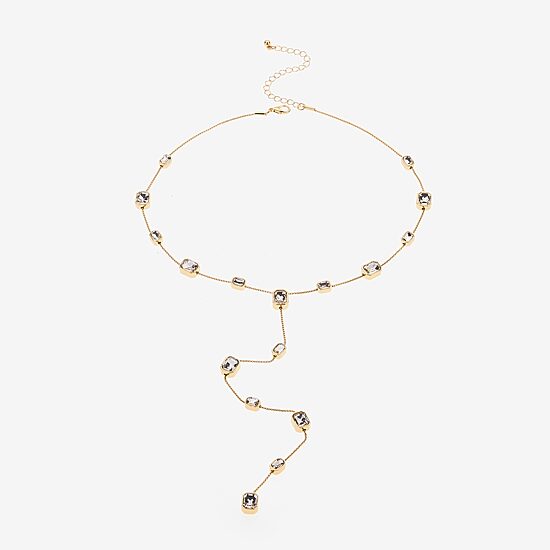 Bijoux Bar Womens 10K Gold 20 Inch Link Chain Necklace