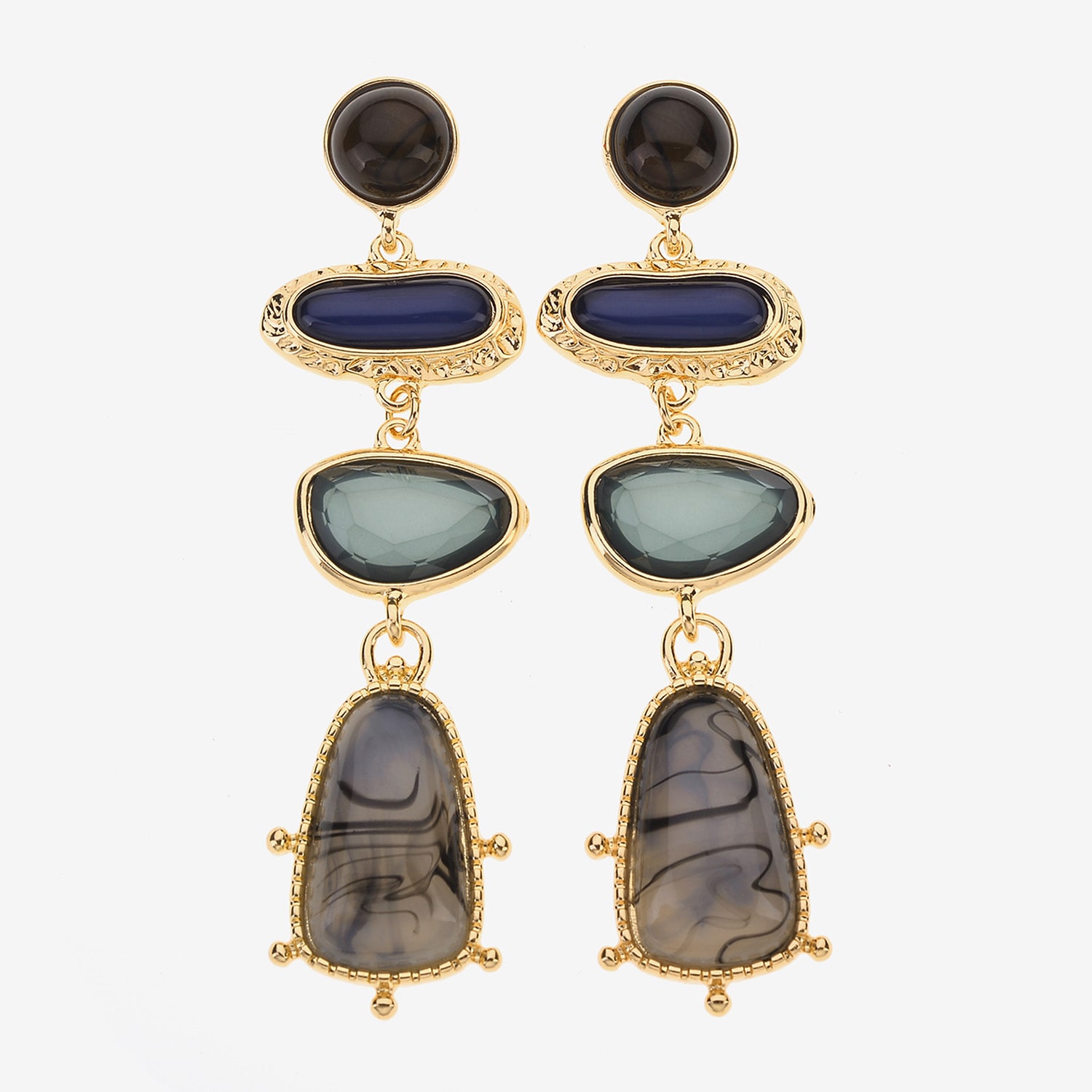 Bijoux Bar Womens Drop Earrings