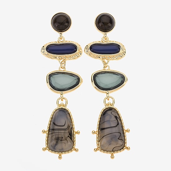 Bijoux Bar Womens Drop Earrings