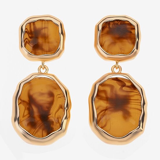 Bijoux Bar Womens Drop Earrings