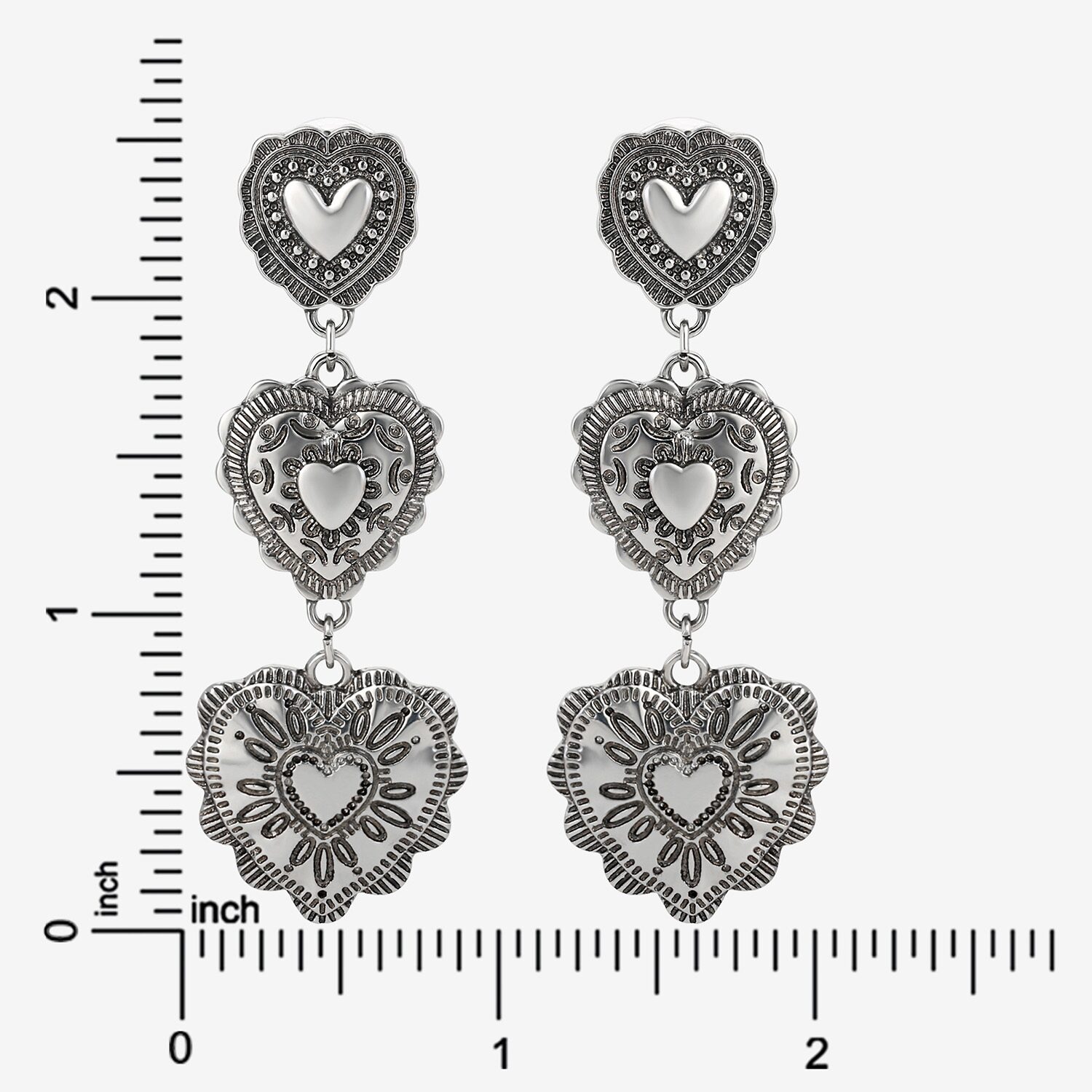 JS Jessica Simpson Womens Drop Earrings