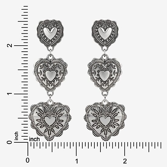 JS Jessica Simpson Womens Drop Earrings