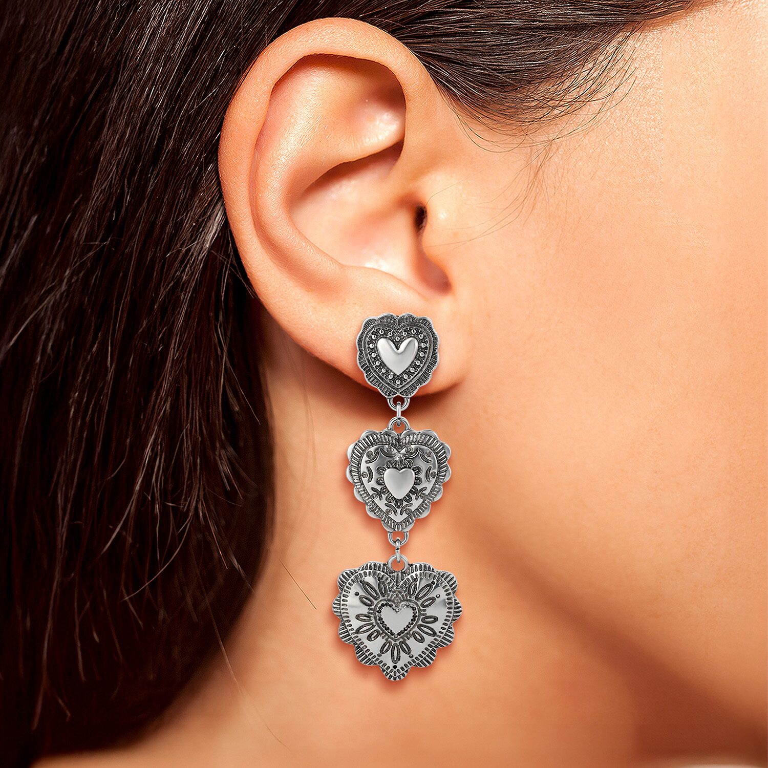 JS Jessica Simpson Womens Drop Earrings