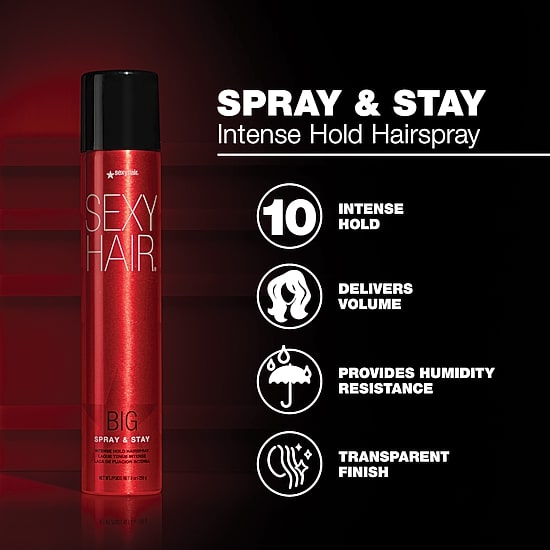 Sexy Hair Spray And Stay Hair Spray 9 oz.