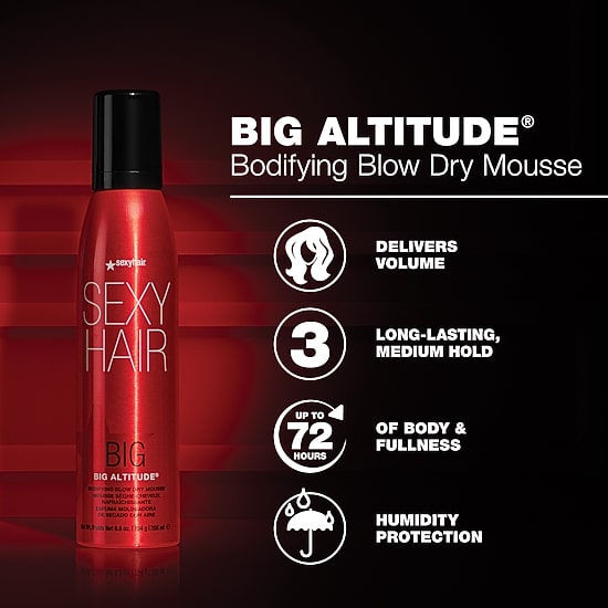 Sexy Hair Concepts Hair Mousse-6.8 Oz.