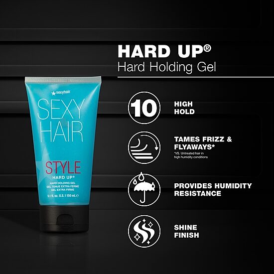 Style Sexy Hair® Hard Up Hard Holding Gel - 5.1 oz.