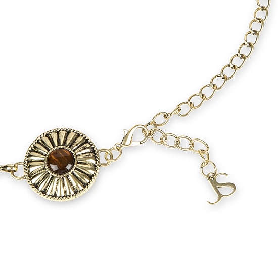 JS Jessica Simpson Stone Floral Womens Belt