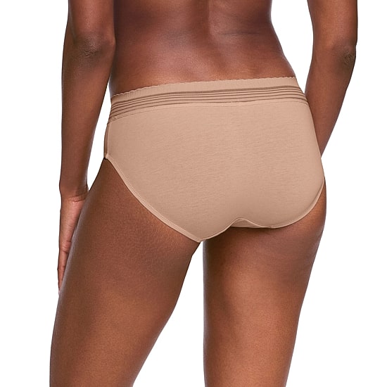 Warners® No Pinching, No Problems® Dig-Free Comfort Waist with Lace Cotton Hipster Wrw263hp02j