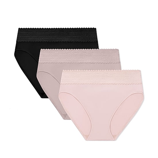 Warners® No Pinching No Problems® DigFree Comfort Waist with Lace Cotton Hi-Cut - WRW263HC04