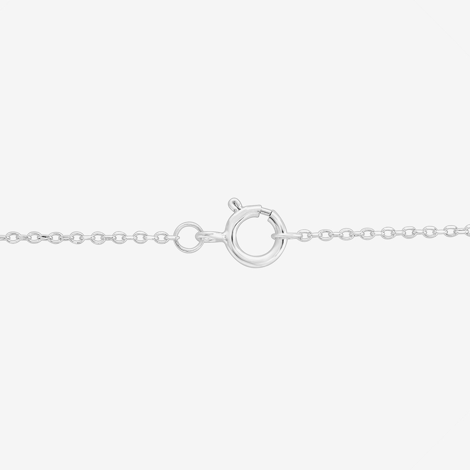 (F / Si1-Si2) Womens 1/2 CT. T.W. Lab Grown White Diamond Sterling Silver Cushion 18 Inch Pendant Necklace