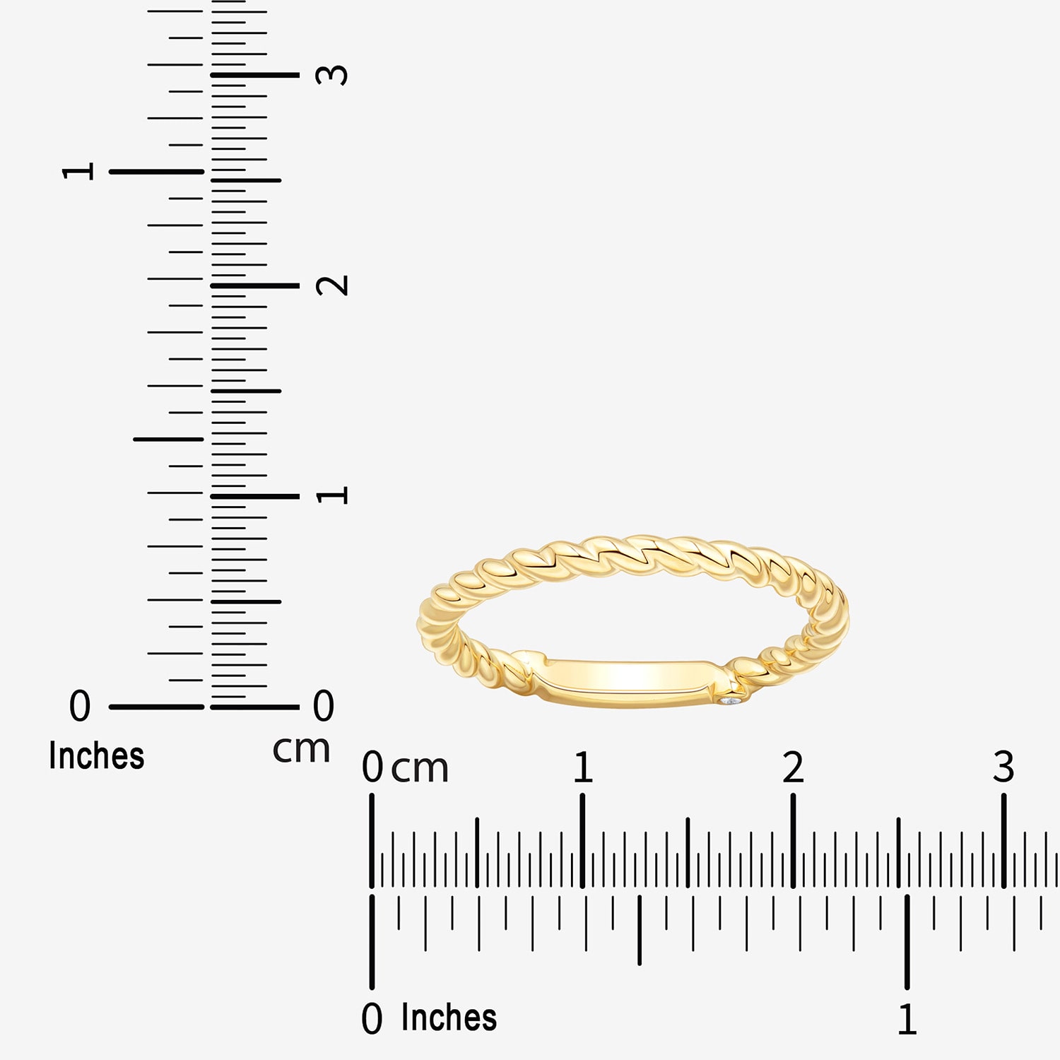 (H-I / Si1-Si2) Womens 2MM Diamond Accent Lab Grown White 10K Gold Wedding Band