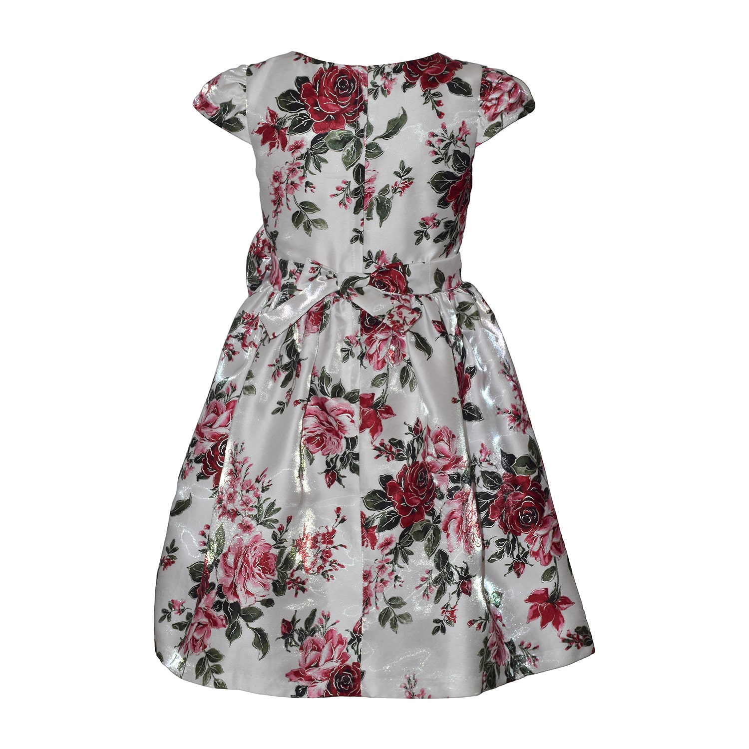 Bonnie Jean Big Kid Girls Cap Short Sleeve Fit + Flare Dress