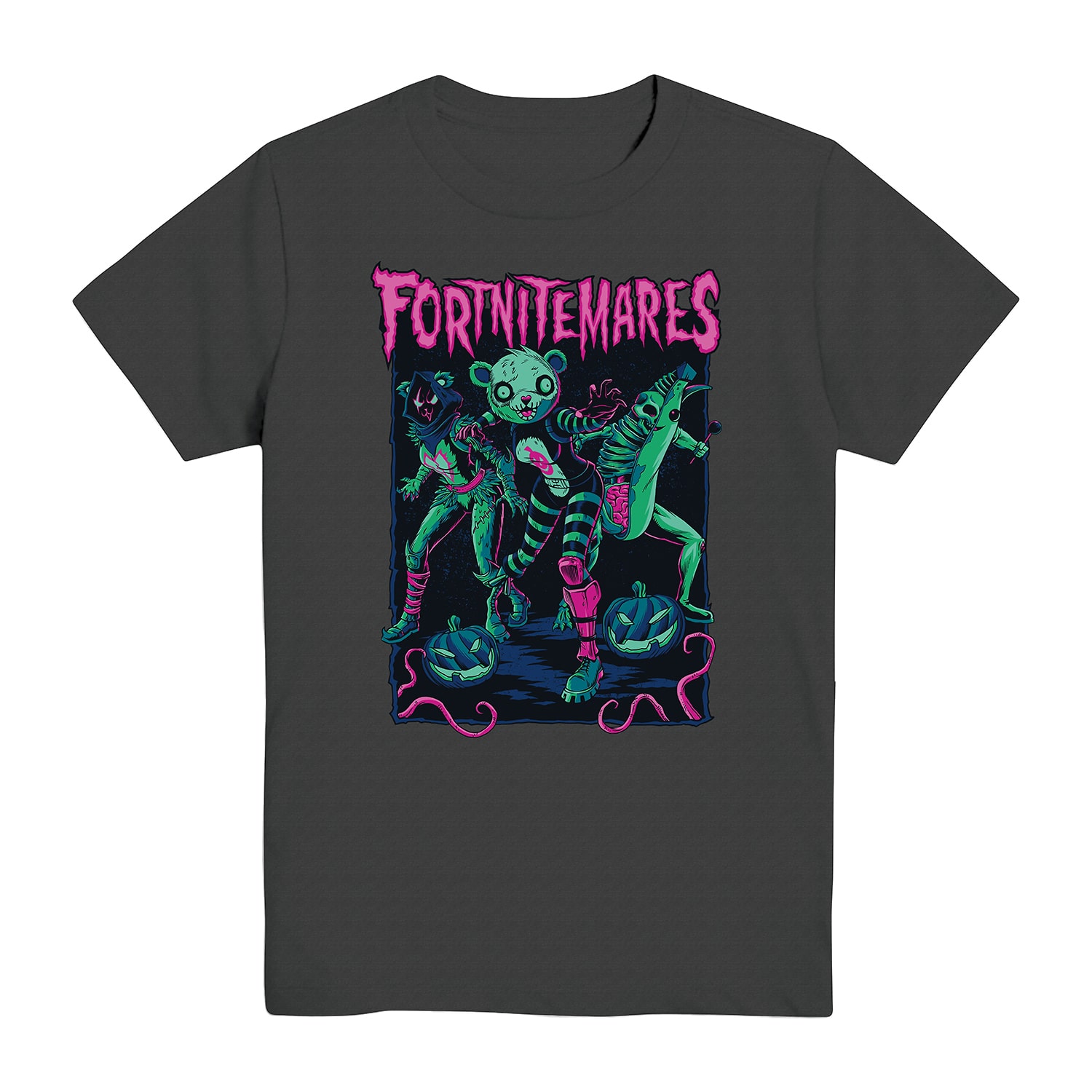 Big Kid Boys Crew Neck Short Sleeve Regular Fit Fortnite Graphic T-Shirt