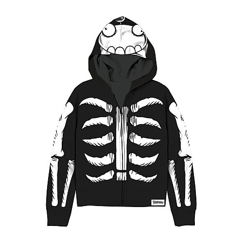 Mad Engine Little & Big Kid Boys Long Sleeve Fortnite Fleece Zipper Hoodie In Black