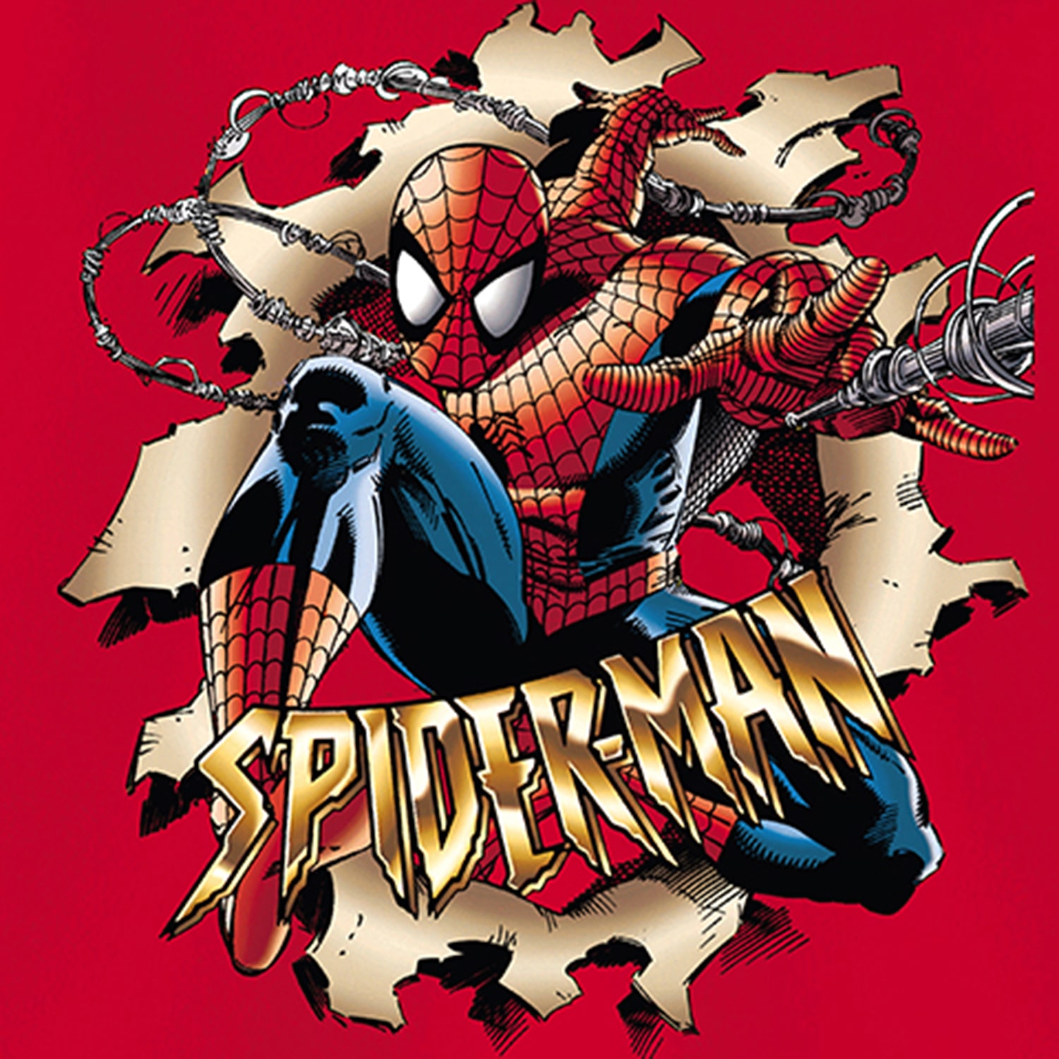 Little & Big Kid Boys Long Sleeve Spiderman Fleece Hoodie