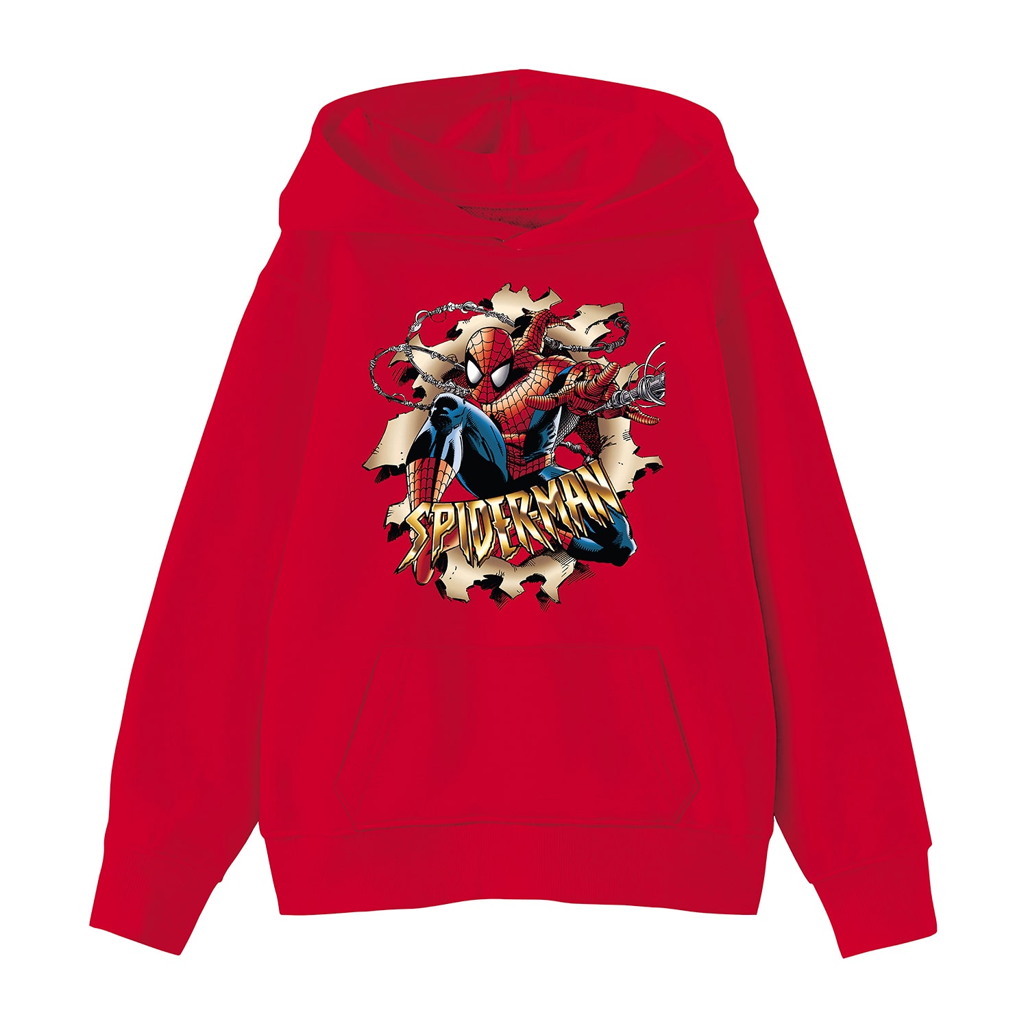Little & Big Kid Boys Long Sleeve Spiderman Fleece Hoodie