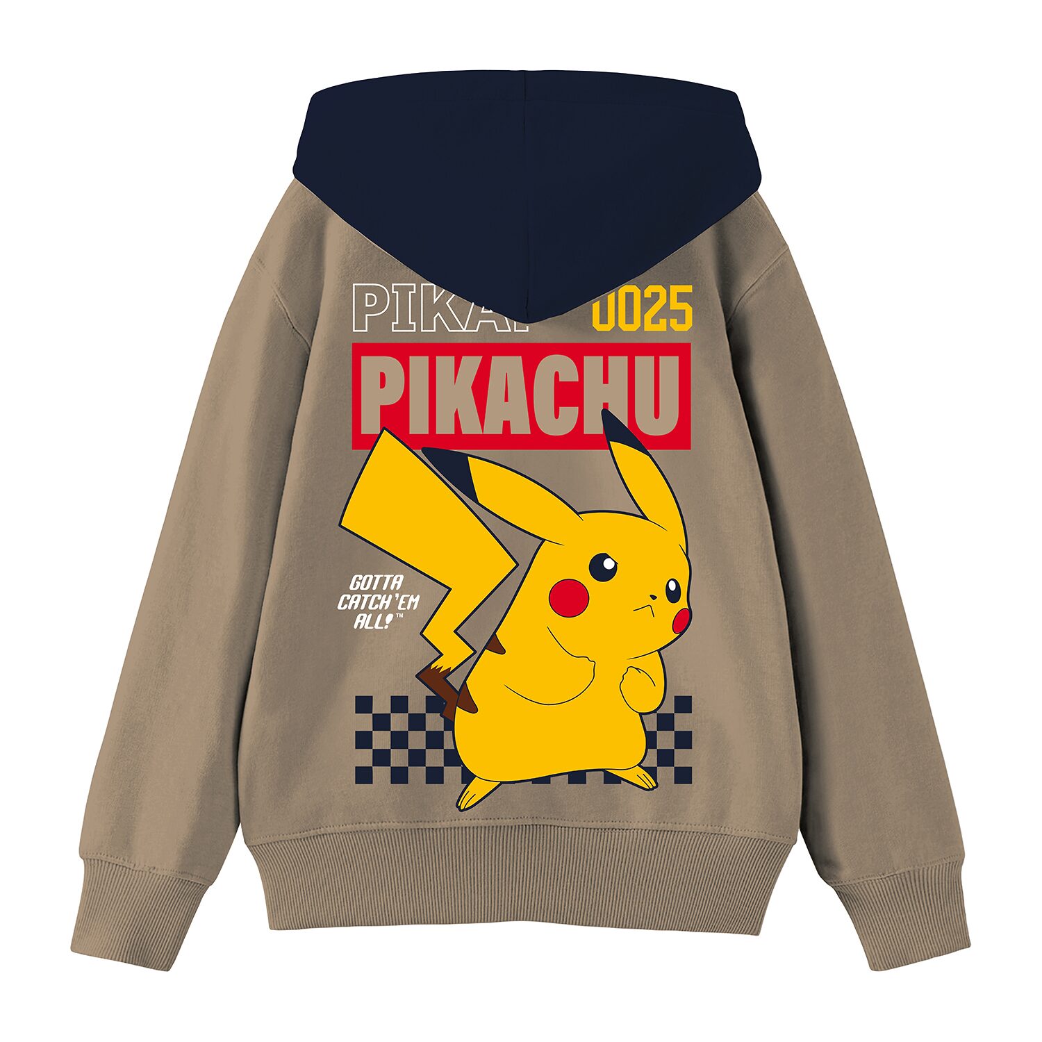 Pikachu Little & Big Kid Boys Long Sleeve Pokemon Fleece Hoodie