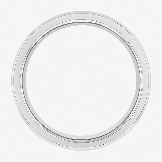 (H / Si2-I1) Mens 6MM 1/5 CT. Lab Grown White Diamond Tungsten Wedding Band