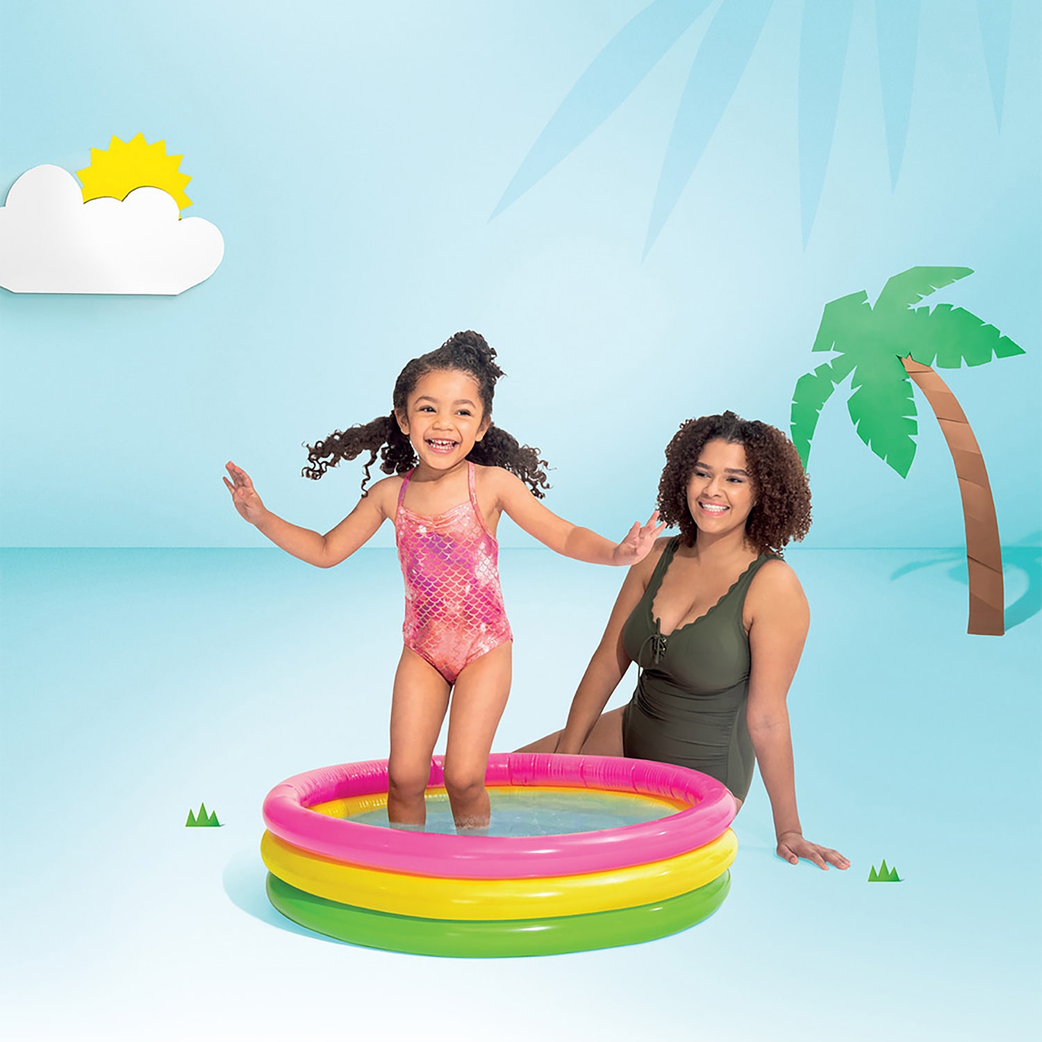 Intex Baby Sunsetglow Kiddie Pool