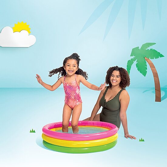 Intex Baby Sunsetglow Kiddie Pool