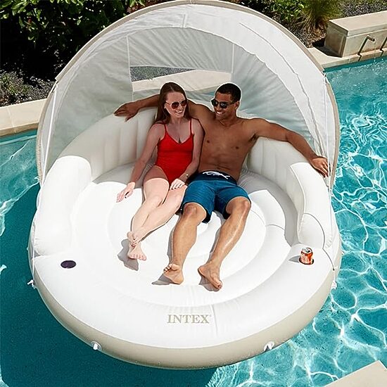 Intex Canopy Island Pool Float