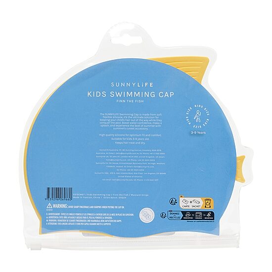 SUNNYLiFE® Swim Cap Finnthefish Pool Accessory Kit