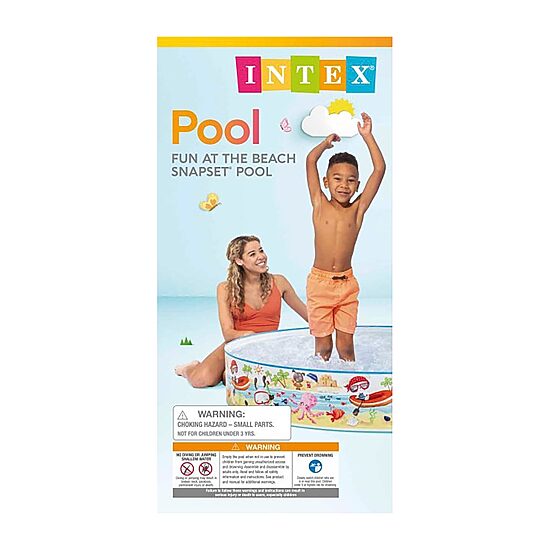 Intex Snapst Funbeach Kiddie Pool