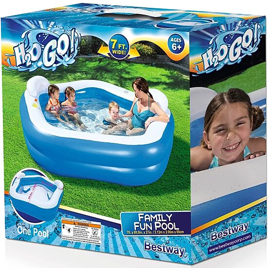 Bestway 7 Family Fun Kiddie Pool