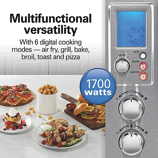 Hamilton Beach Sure Crisp 0.9 Cu Ft Air Fryer