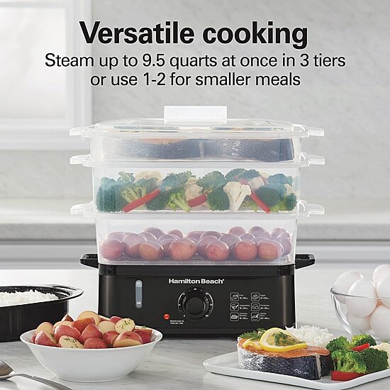 Hamilton Beach 9 Qt Food Steamer