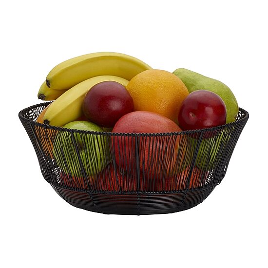 Gourmet Basics by Mikasa Jaxon Round Wire Basket