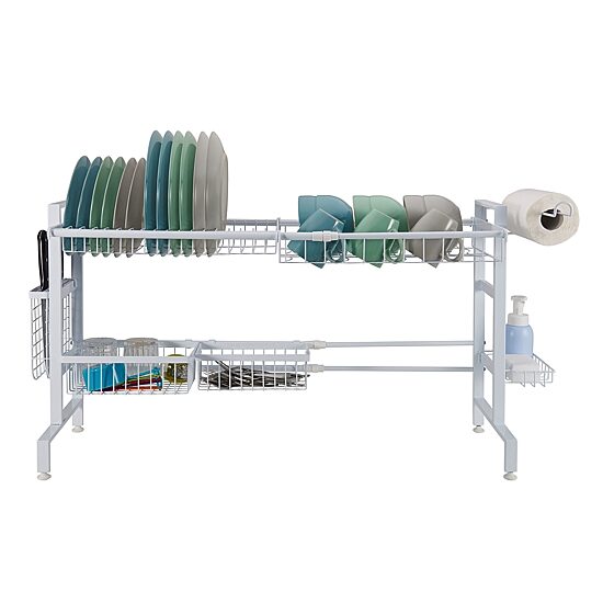 Gourmet Basics by Mikasa Over Sink Expandable Wall Organizer