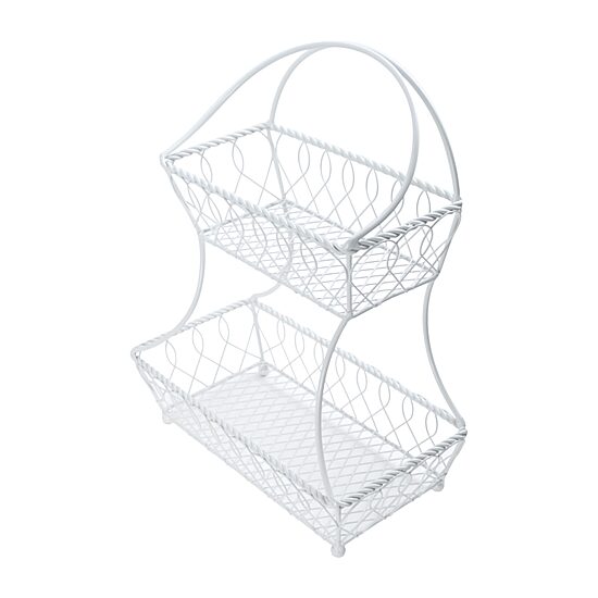 Gourmet Basics by Mikasa Metal Fruit Basket