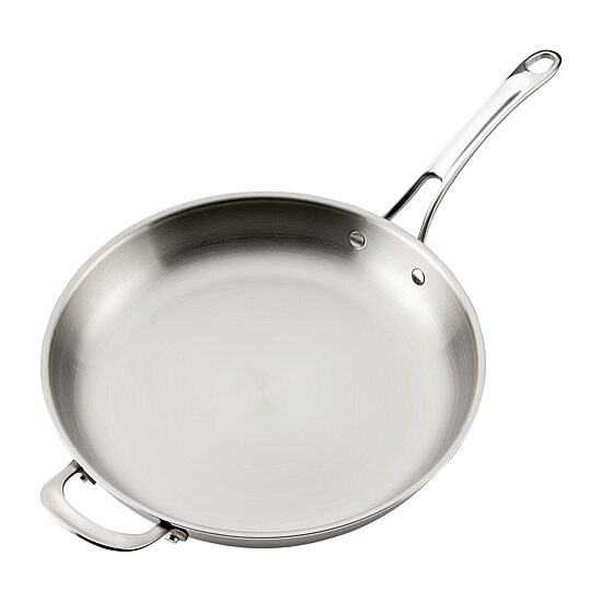 Anolon Everlast Tri-Ply Clad 2-pc. Stainless Steel Frying Pan