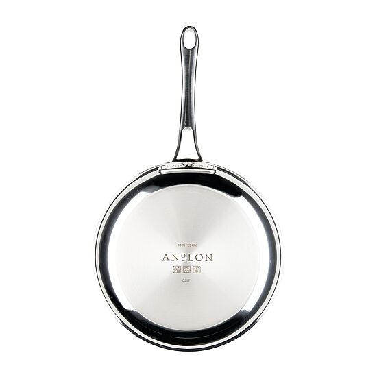 Anolon Everlast Tri-Ply Clad 2-pc. Stainless Steel Frying Pan