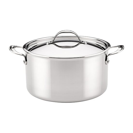 Anolon Everlast Tri-Ply Clad 8 Qt Stainless Steel Stockpot