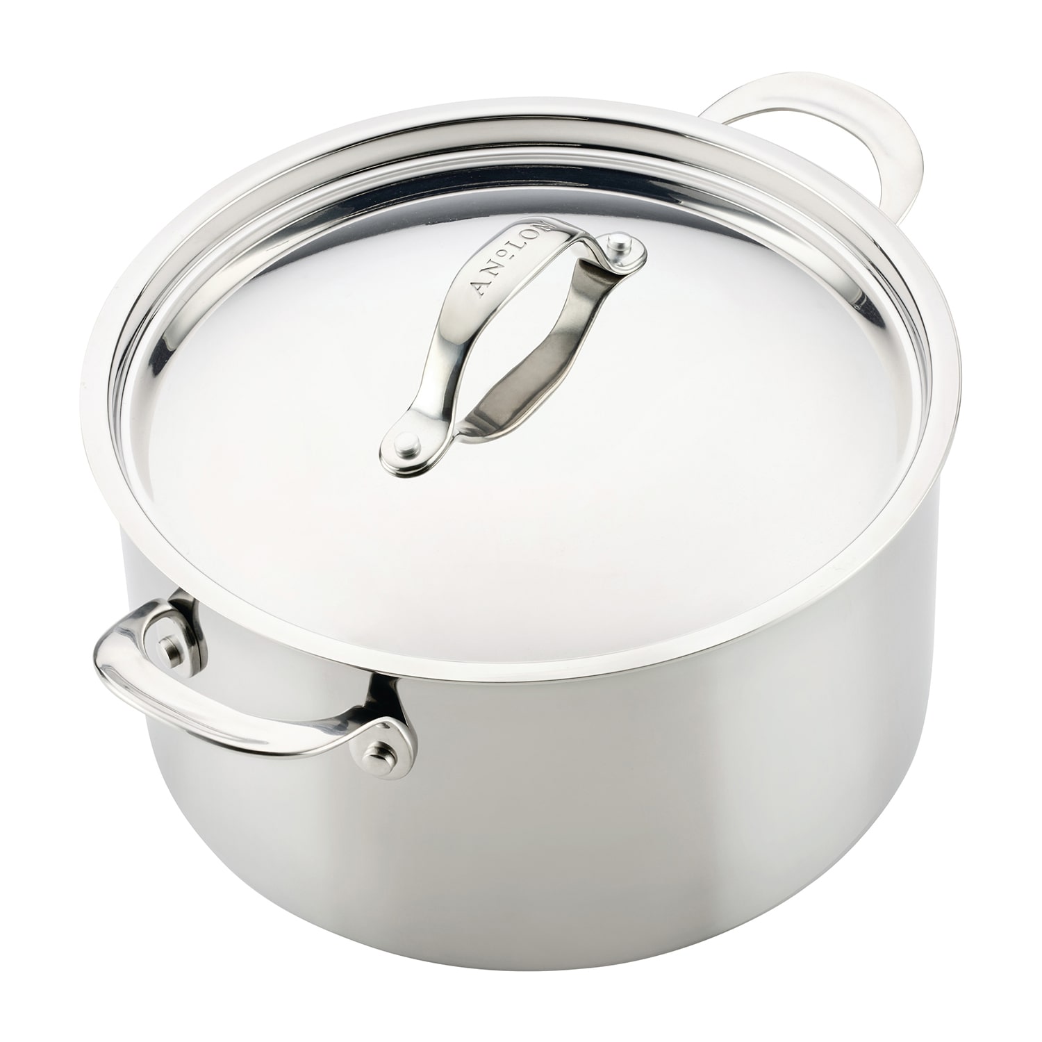 Anolon Everlast Tri-Ply Clad 8 Qt Stainless Steel Stockpot