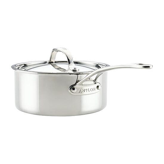 Anolon Everlast Tri-Ply Clad 3 Qt Stainless Steel Sauce Pan