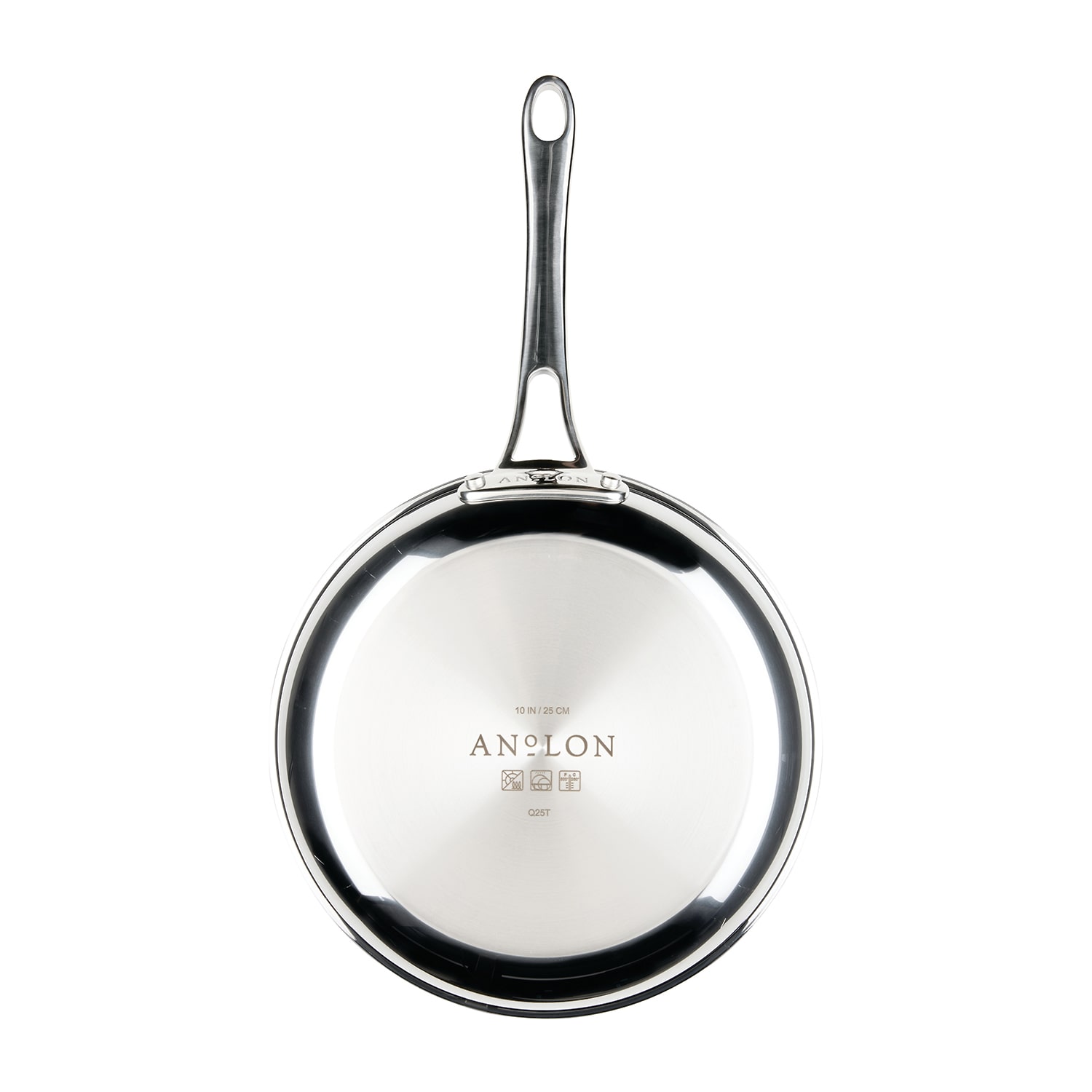 Anolon Everlast Tri-Ply Clad 10-pc. Stainless Steel Cookware Set