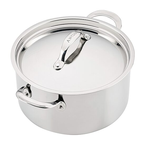 Anolon Everlast Tri-Ply Clad 10-pc. Stainless Steel Cookware Set