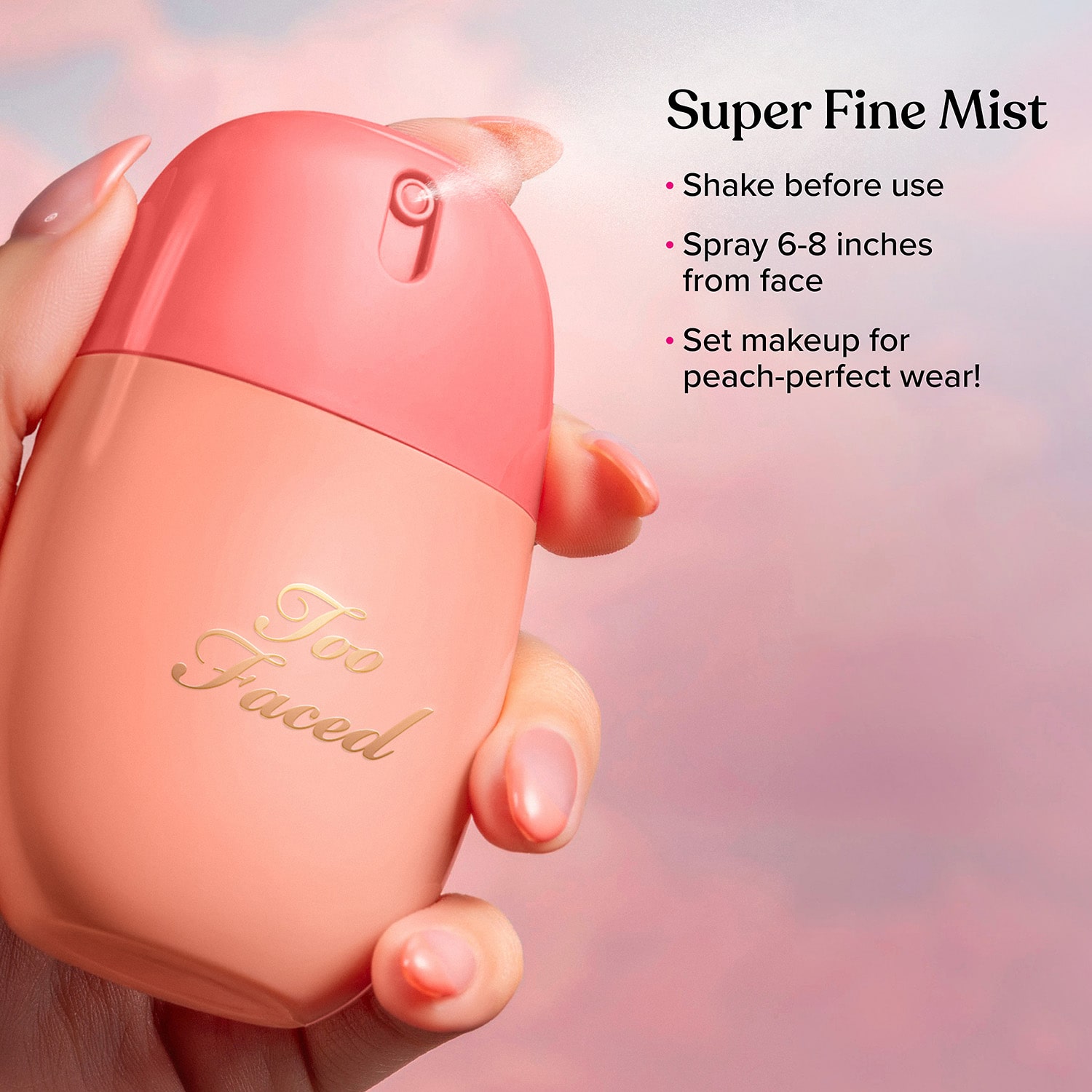 Too Faced Peach Mist Setting Spray
