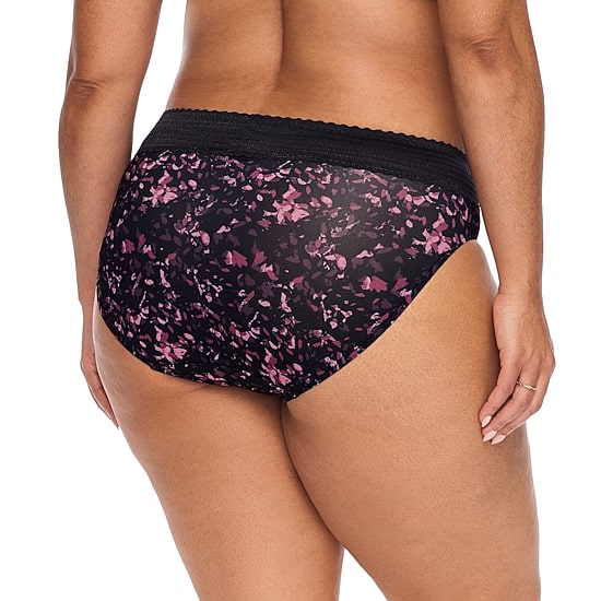 Warners® No Pinching No Problems® DigFree Comfort Waist with Lace Microfiber Hi-Cut 5109J