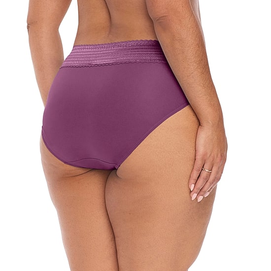 Warners® No Pinching, No Problems® Dig-Free Comfort Waist with Lace Microfiber Hipster 5609J