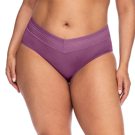 Warners® No Pinching, No Problems® Dig-Free Comfort Waist with Lace Microfiber Hipster 5609J