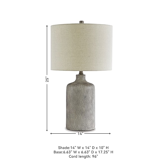 Signature Design by Ashley® Linus Ceramic Table Lamp