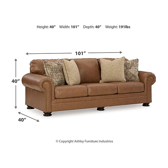 Signature Design By Ashley® Carianna Leather Sofa