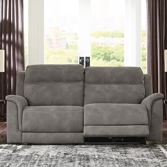 Signature Design By Ashley® Next-Gen DuraPella Dual Power Pad Arm Reclining Sofa