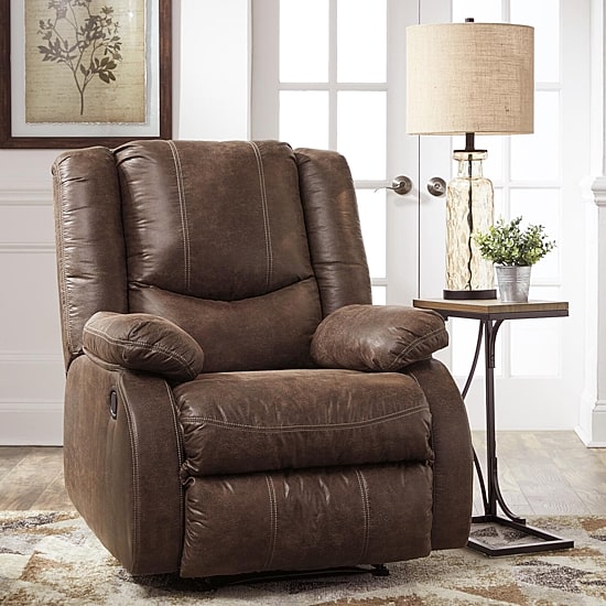 Signature Design by Ashley® Bladewood Roll-Arm Recliner