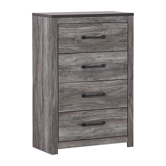 Signature Design by Ashley Bronyan 4-Drawer Chest in Dark Gray